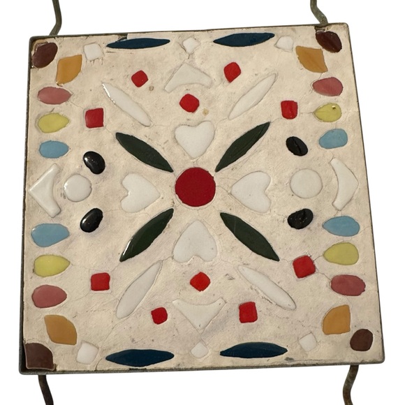 Vintage Mosaic Trivet - Picture 4 of 9